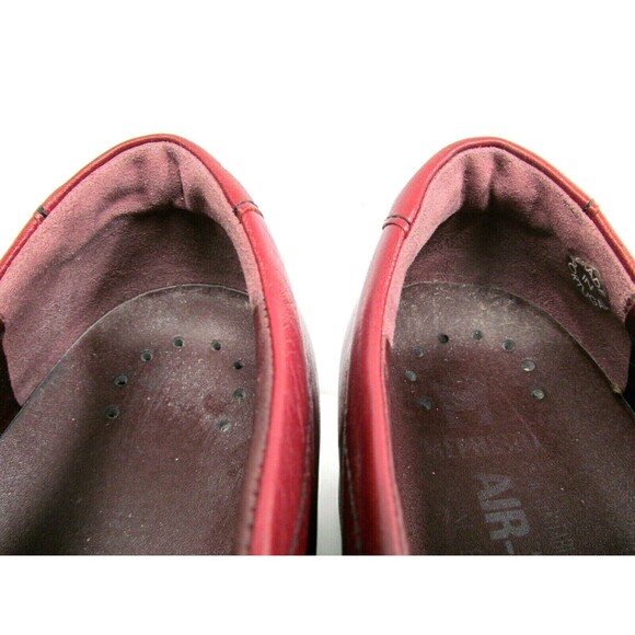Mephisto Air-Techno Womens Red Leather Comfort Loafers Wedge Heel Size US 8 - Picture 10 of 12